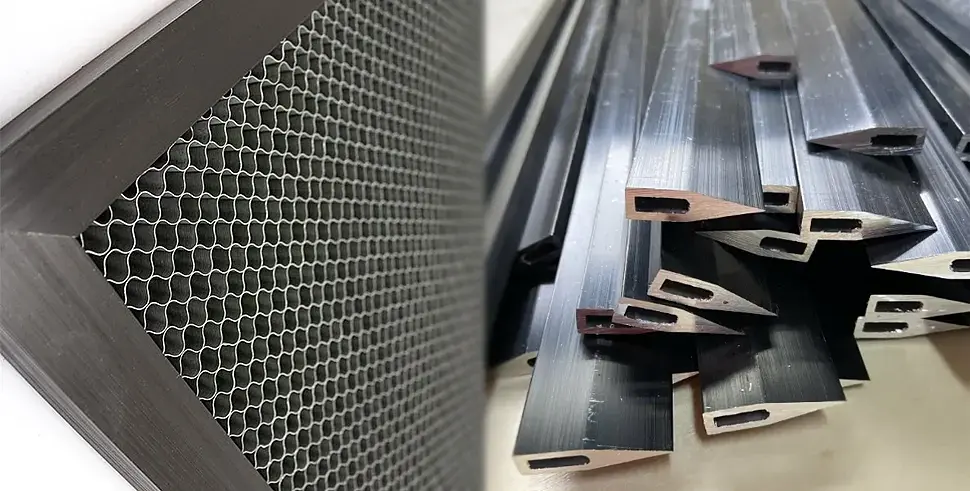 сотовый стол и ламели