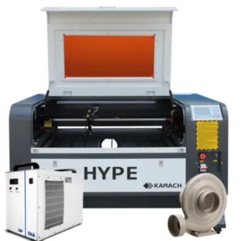 Лазерный станок CO2 KAMACH HYPE 6090 LF95
