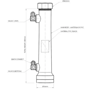 Корпус тена для чиллера S&A CWFL