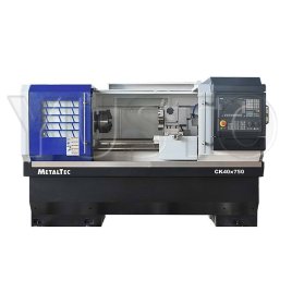 MetalTec CK 40x750 токарный станок с ЧПУ с прямой станиной
