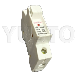 Держатель плавких предохранителей на DIN рейку Zhengrong RT18-32 32A 10x38