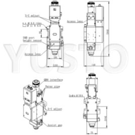 Лазерная режущая голова RayTools BM111